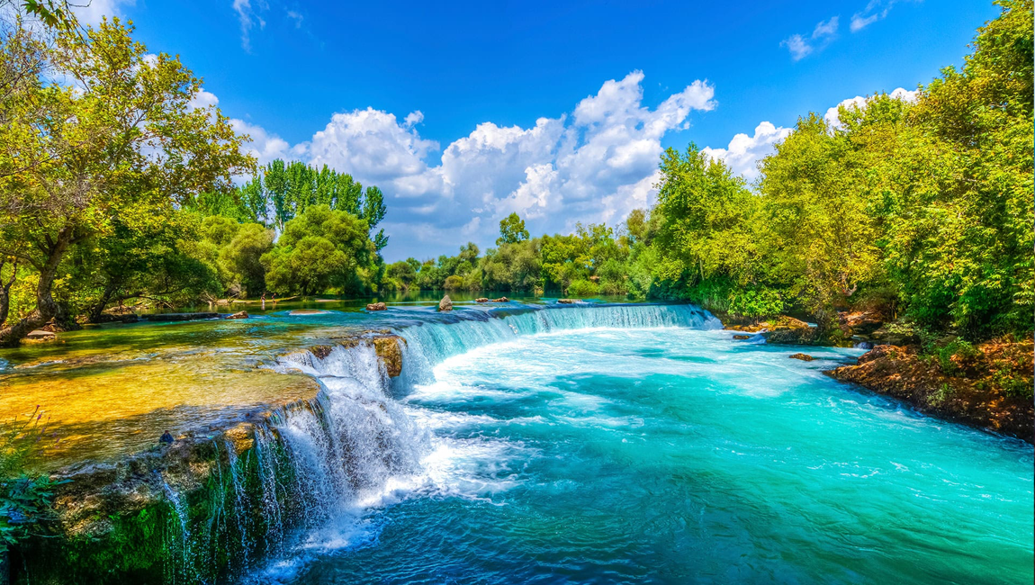 Manavgat Schnittstelle zwischen Wasserfall und Geschichte